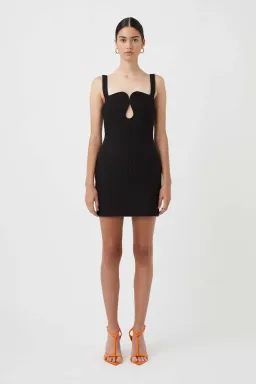 Camilla and Marc Brixton Mini Dress Black Size 6 for rent on The Volte - image 1