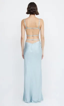 Bec & Bridge Diamond Strap Maxi Dress in Cloud Blue Size 8 for rent on The Volte - image 2