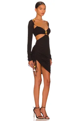 L'ACADEMIE Nikola Mini Dress Black Size 8  for rent on The Volte - image 2