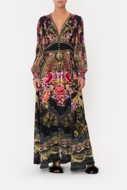 Camilla Button Dress With Shaped Waistband Dance With Duende Size XL / Au 16 for rent on The Volte - image 4