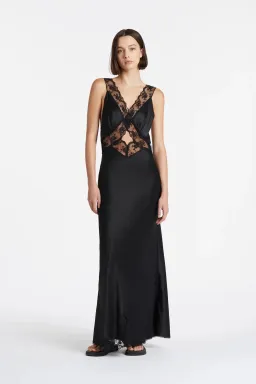 Sir the Label Aries Cut Out Gown Black Size AU 6 for rent on The Volte - image 1