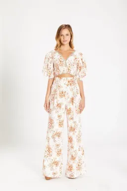 Mackenzie Mode Bordeaux Set Floral Size 12 for rent on The Volte - image 1