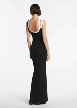 Sir the Label Evalina Cut Out Dress Black Size 2/Au 10 for rent on The Volte - image 4