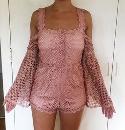 Alice Mcall Follow Me Playsuit Pink Size 4  for rent on The Volte - image 2
