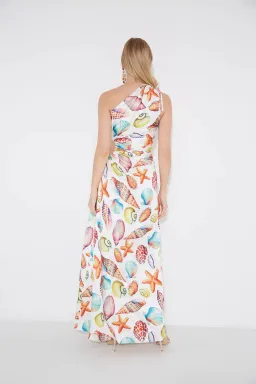 Sonya Moda Nour De La Mer Maxi Dress Print Size 10 for rent on The Volte - image 3
