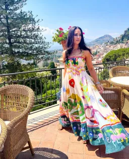 Alemais Seeker Maxi Dress Print Size 8  for rent on The Volte - image 1