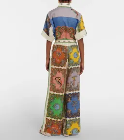 Alemais Trippy Troppo Shirt and Pant Two Piece Set Multi Print Size 10 for rent on The Volte - image 6