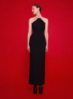 Solace London Riva Maxi Dress in Black Size 10 / M for rent on The Volte - image 4