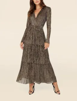 Sheike All That Sparkles Dress Bronze Size 10 for rent on The Volte - image 1