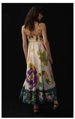 Alemais Seeker Sundress Multi Size 10 for rent on The Volte - image 4