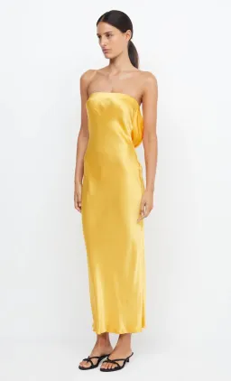 Bec & Bridge Moon Dance Strapless Dress Mango Size AU 10 for rent on The Volte - image 2