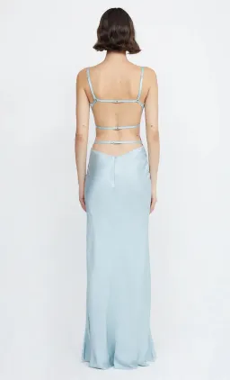Bec & Bridge Diamond Days Strap Maxi Dress Cloud Blue Size AU 6  for rent on The Volte - image 3