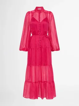 Sheike Kirra Maxi Dress Pink Size 14 for rent on The Volte - image 4