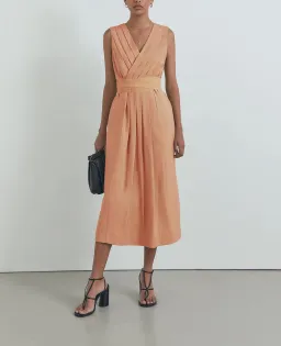 Viktoria & Woods Chameleon Dress Peach Size 00 / Au 6 for rent on The Volte - image 1