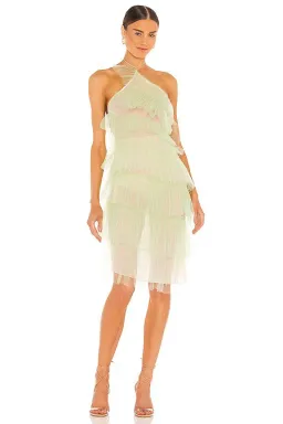 The Bar Kai Dress Knee Length Light Pistachio Size AU 6 for rent on The Volte - image 1