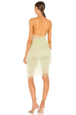 The Bar Kai Dress Knee Length Light Pistachio Size AU 6 for rent on The Volte - image 2