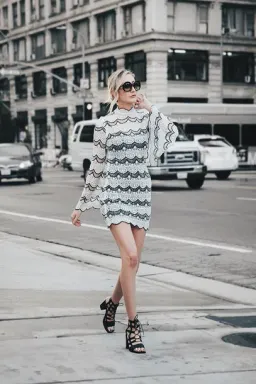 Asilio Dark Tides Dress White/Black Size AU 6  for rent on The Volte - image 1