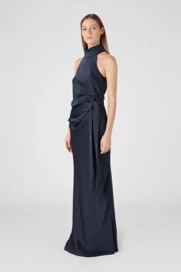 Camilla and Marc Antonelli Gown Navy Size 10  for rent on The Volte - image 2
