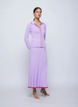 Anna Quan Ashlen Top Felicia Skirt Lilac Orchid Set Size AU 8 for rent on The Volte - image 2