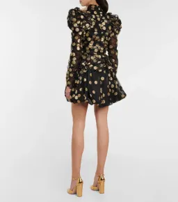 Zimmermann Celestial Confetti Tulle Mini Dress Print Size 0 / AU8  for rent on The Volte - image 2