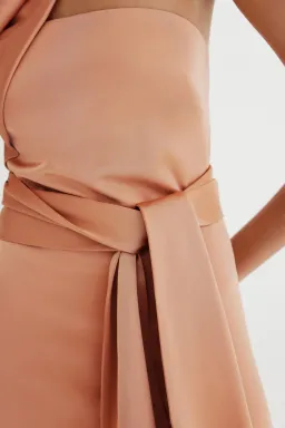 Significant Other Amal Dress Caramel Size XS / Au 6 for rent on The Volte - image 2