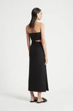 Sir the Label Yves Strapless Dress Black Size 2 / Au 10 for rent on The Volte - image 2