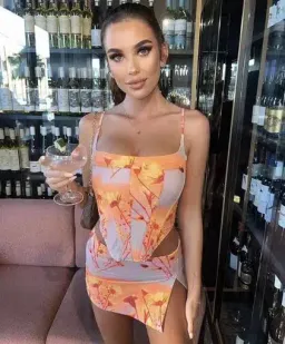 Miaou Venus Corset and Micro Mini Skirt Sunrise Set Orange Size M/Au 10  for rent on The Volte - image 4