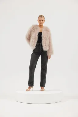 Bubish Luxe Scarlett Jacket Blush Size 8 for rent on The Volte - image 2