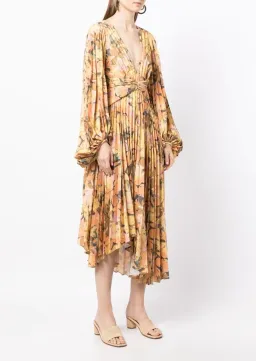 Acler Palms Dress  Floral Print Size 14 for rent on The Volte - image 2