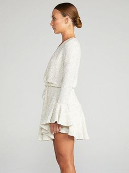Shona Joy Aimee frill cuff sleeve mini dress - Current Season  for rent on The Volte - image 2