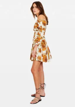 Alemais Derby Mini Dress Multi Size AU 6  for rent on The Volte - image 2