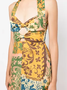 Alemais Archie Halter Dress Multi Size AU 6 for rent on The Volte - image 2