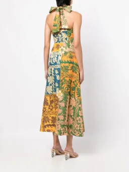 Alemais Archie Halter Dress Multi Size AU 6 for rent on The Volte - image 3