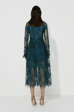 Mossman Ties That Bind Dress Green Size 6 for rent on The Volte - image 3