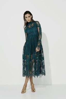 Mossman Ties That Bind Dress Green Size 6 for rent on The Volte - image 1