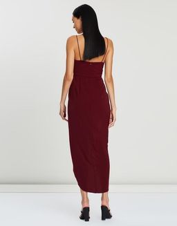 Shona Joy Core Cocktail Dress Burgundy Size 10 for rent on The Volte - image 3