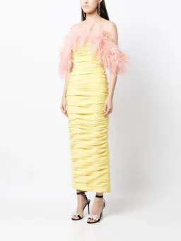 Rachel Gilbert Zion Dress Lemon Size 1 / Au 8 for rent on The Volte - image 2