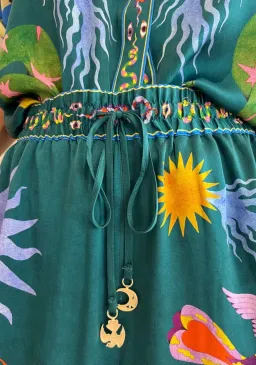 Alemais Guardian Oversized Shirt and Pant Set Multi Size 10 / M for rent on The Volte - image 4