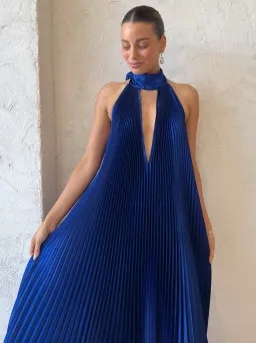 L'Idee Opera Gown in Regal Blue Size 10 / M for rent on The Volte - image 2