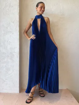 L'Idee Opera Gown in Regal Blue Size 10 / M for rent on The Volte - image 4