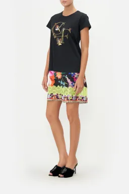 Camilla Slim Fit Round Neck T-Shirt To Catch A Spider Size XL / Au 16 for rent on The Volte - image 2