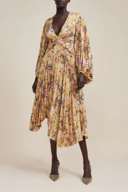 Acler Palms Kaleidoscope Midi Dress Floral  Size 8  for rent on The Volte - image 2