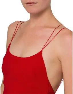 Bec & Bridge Florence Midi Dress Red Size AU 8 for rent on The Volte - image 3