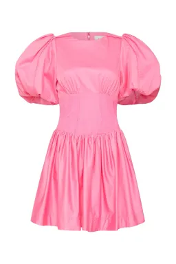 Aje Gianna Puff Sleeve Pink Size 10 for rent on The Volte - image 4