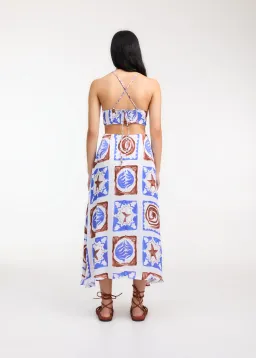 Roame Jude Dress in Tile Print Size 2 / Au 10 for rent on The Volte - image 2