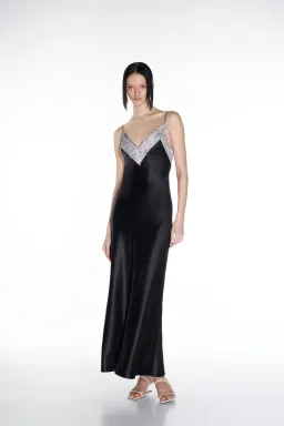 Nue Studios Vivienne Dress Black Size 6 for rent on The Volte - image 1