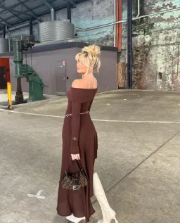 Arcina Ori Bella Dress Brown Size S / Au 8 for rent on The Volte - image 3