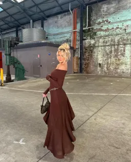 Arcina Ori Bella Dress Brown Size S / Au 8 for rent on The Volte - image 2