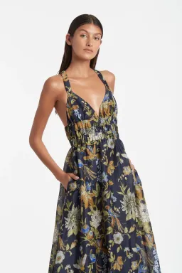 Sir The Label Lilian V Neck Gown Floral Size 1 / Au 8 for rent on The Volte - image 2