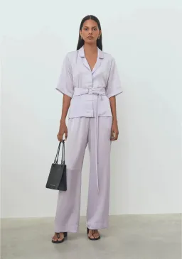 Viktoria & Woods Odyssey Shirt and Pilot Pants Purple Size AU 8 for rent on The Volte - image 1